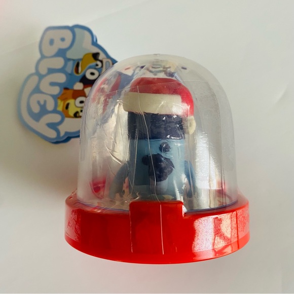 Moose Toys | Santa Hat Bluey Toy Ornament NWT - Picture 4 of 4